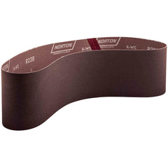 Norton - 4" Wide x 36" OAL, 40 Grit, Aluminum Oxide Abrasive Belt - Industrial Tool & Supply