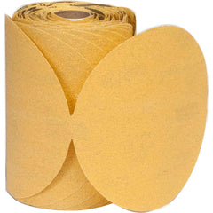 Norton - 5" Diam, 150 Grit Aluminum Oxide Adhesive PSA Disc - Industrial Tool & Supply