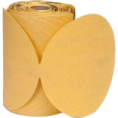 Norton - 5" Diam, 100 Grit Aluminum Oxide Adhesive PSA Disc - Industrial Tool & Supply
