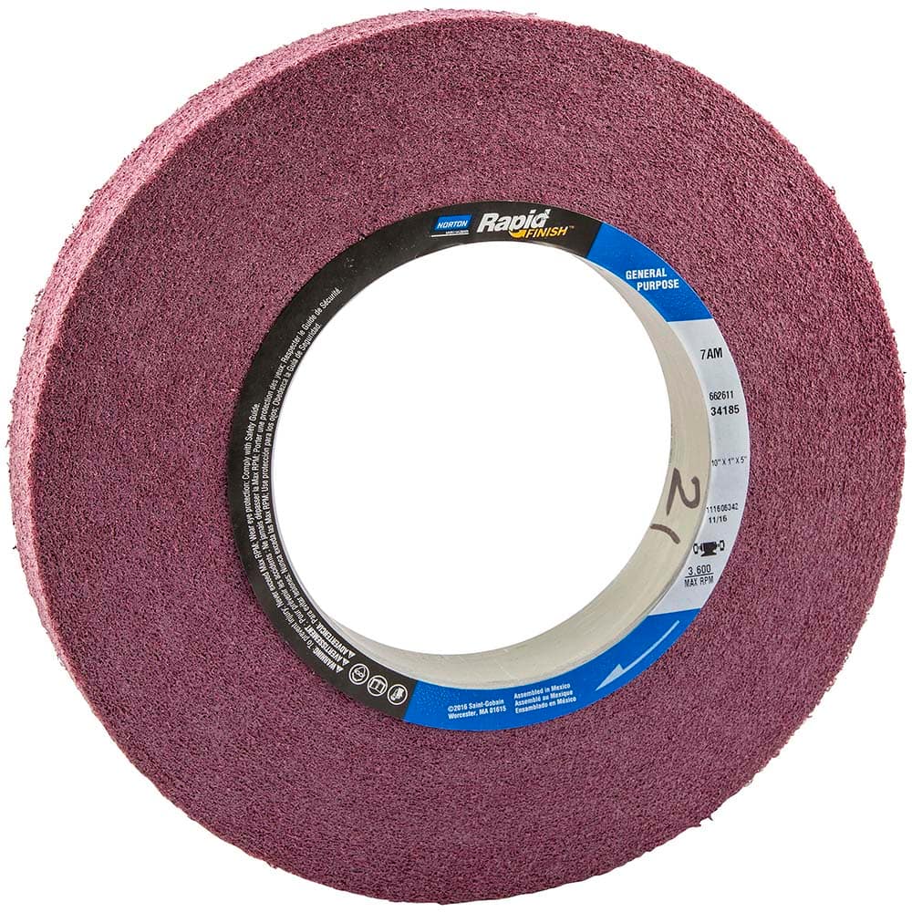 Norton - Deburring Wheels Wheel Type: Convolute Wheel Diameter (Inch): 10 - Industrial Tool & Supply