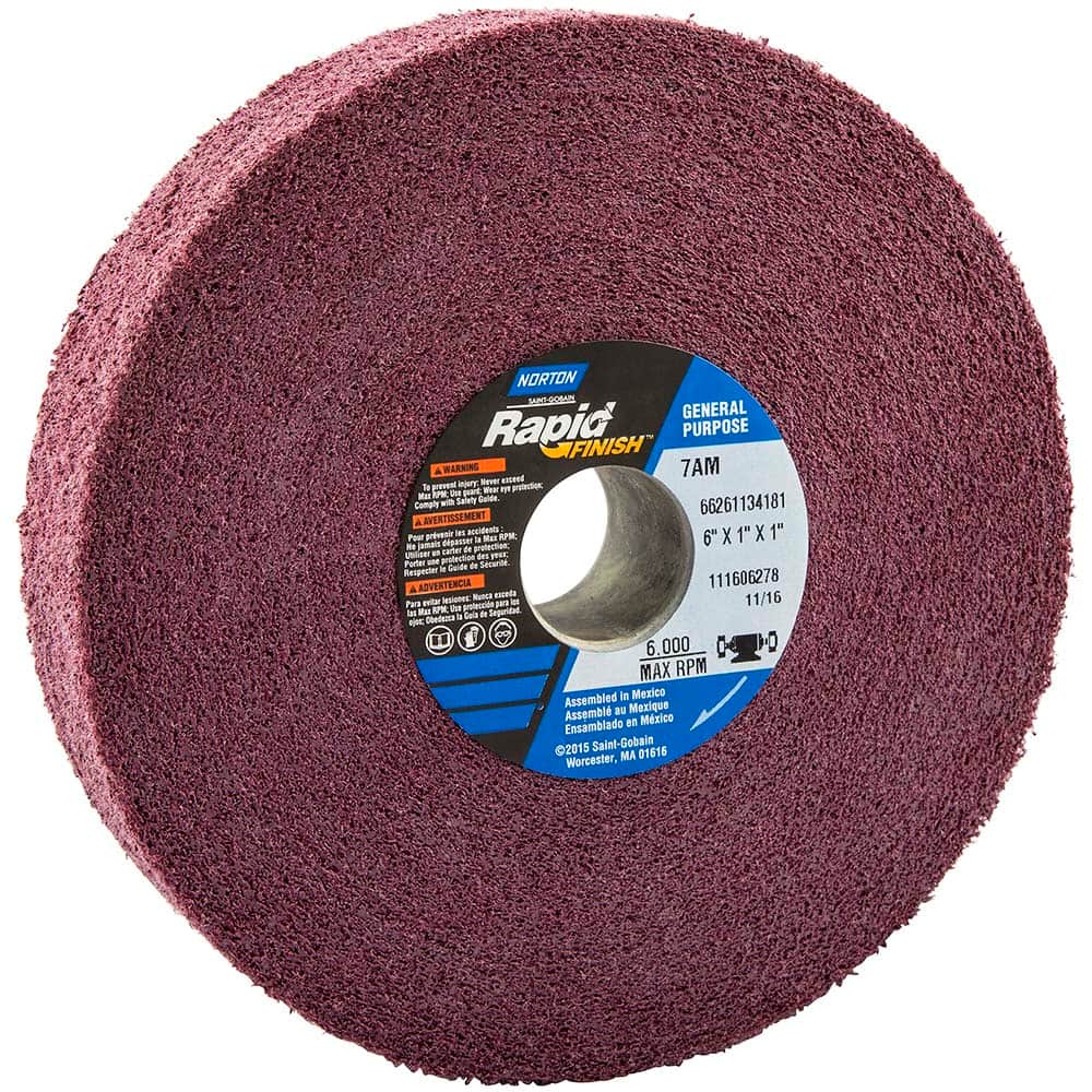 Norton - Deburring Wheels Wheel Type: Convolute Wheel Diameter (Inch): 6 - Industrial Tool & Supply