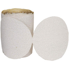 Norton - 5" Diam, 180 Grit Aluminum Oxide Adhesive PSA Disc - Industrial Tool & Supply