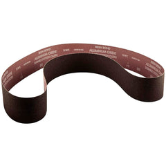 Norton - 4" Wide x 36" OAL, 80 Grit, Aluminum Oxide Abrasive Belt - Industrial Tool & Supply