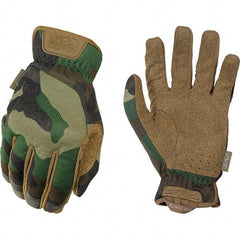 Mechanix Wear - Size 2XL Work Gloves - For Mechanic's & Lifting, Uncoated, Elastic Band Cuff, Full Fingered, Camouflage, Paired - Industrial Tool & Supply