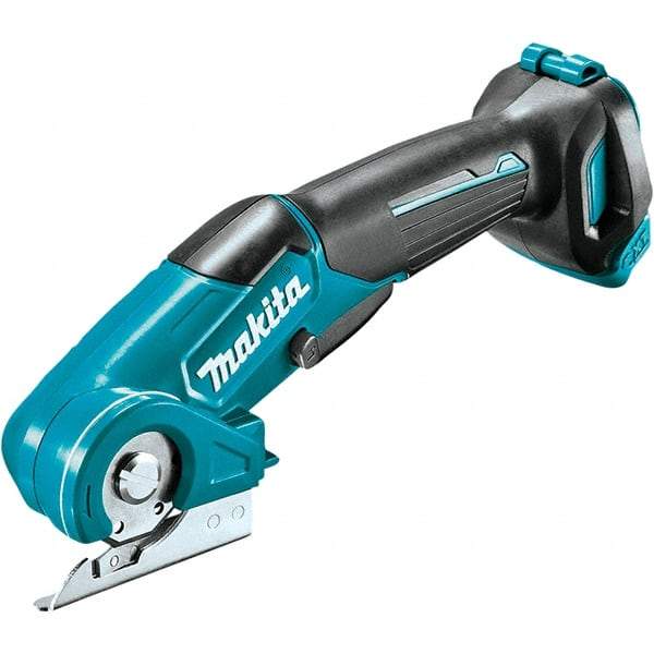 Makita - 12 Volt, lnline Handle, Handheld Cordless Shear - 1/4" Cutting Capacity - Industrial Tool & Supply