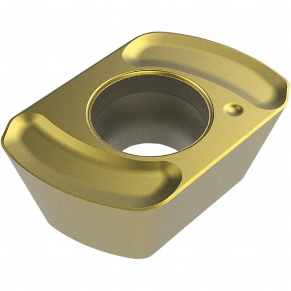 Seco - LPKT09T420 M13 Grade MP3000 Carbide Milling Insert - TiAlN Finish, 4.76mm Thick, 2mm Corner Radius - Industrial Tool & Supply