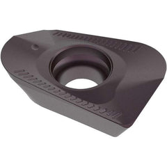 Seco - XOMX120431 ME08 Grade MP2050 Carbide Milling Insert - TiAlN/TiSiN Finish, 5.07mm Thick, 3.1mm Corner Radius - Industrial Tool & Supply