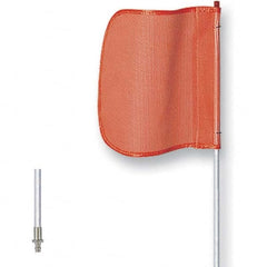 Checkers - Marking Flags Type: Warning Whip Flag Message or Pattern: Reflective X - Industrial Tool & Supply