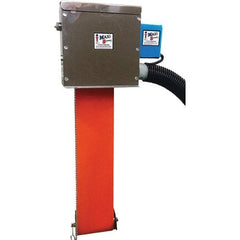 Mini-Skimmer - 60" Reach, 3 GPH Oil Removal Capacity, 115 Max Volt Rating, 60 Hz, Belt Oil Skimmer - 40 to 120° (Poly), 220° (Stainless) - Industrial Tool & Supply