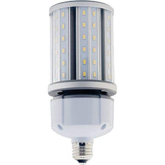 Eiko Global - 27 Watt LED Commercial/Industrial Medium Screw Lamp - 3,000°K Color Temp, 3,510 Lumens, Shatter Resistant, E26, 50,000 hr Avg Life - Industrial Tool & Supply