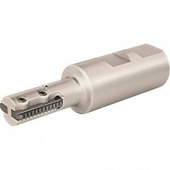 Vargus - 0.669" Cut Diam, 1.45" Max Depth of Cut, 1" Shank Diam, Internal/External Indexable Thread Mill - Insert Style 25S, 2 Inserts, Toolholder Style RTMC, 3.858" OAL - Industrial Tool & Supply