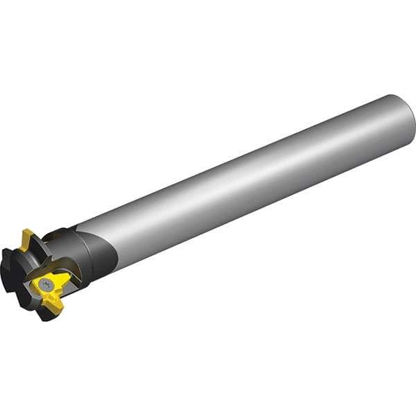 Vargus - 1.32" Cut Diam, 4.43" Max Depth of Cut, 3/4" Shank Diam, Internal/External Indexable Thread Mill - Insert Style 3LI, 3/8" Insert Size, 3 Inserts, Toolholder Style CTM SC, 6.929" OAL - Industrial Tool & Supply