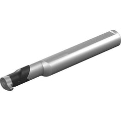 Vargus - Internal Thread, Right Hand Cut, 16mm Shank Width x 15mm Shank Height Indexable Threading Toolholder - 129.7mm OAL, V16TH Insert Compatibility, CV Toolholder, Series Mini-V Reinforced - Industrial Tool & Supply