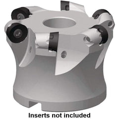 Kennametal - 26.11mm Cut Diam, 6mm Max Depth, 1/2" Arbor Hole, 4 Inserts, RP..1204 Insert Style, Indexable Copy Face Mill - 7713VR12 Cutter Style, 35,000 Max RPM, 40mm High, Through Coolant, Series 7713 - Industrial Tool & Supply