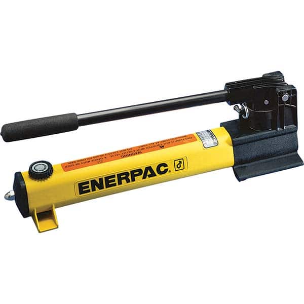 Enerpac - Manual Hydraulic Pumps Number of Stages: 2.000 Oil Volume Per Stroke (Cu. In.): 0.99 - Industrial Tool & Supply