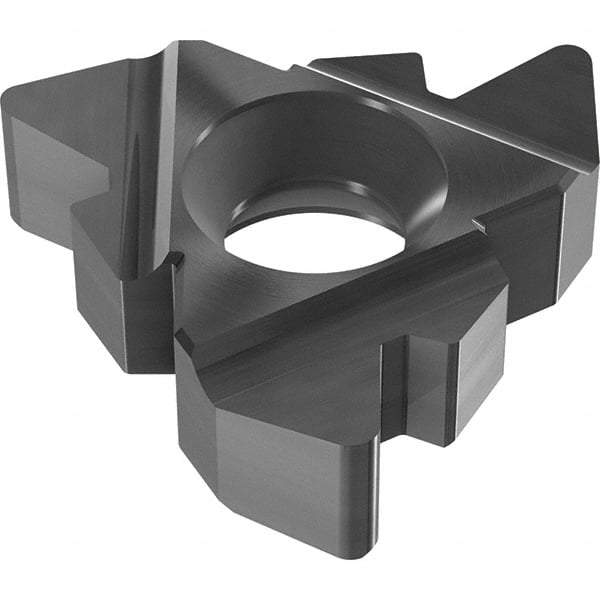Vargus - 4FIR Internal Right Hand ISO Laydown Threading Insert - Grade VTX, TiAIN Coated Carbide - Industrial Tool & Supply