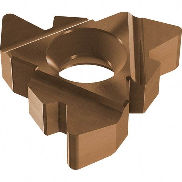 Vargus - 4FER External Right Hand 6 W Laydown Threading Insert - Grade VRX, AlTiN Coated Carbide - Industrial Tool & Supply