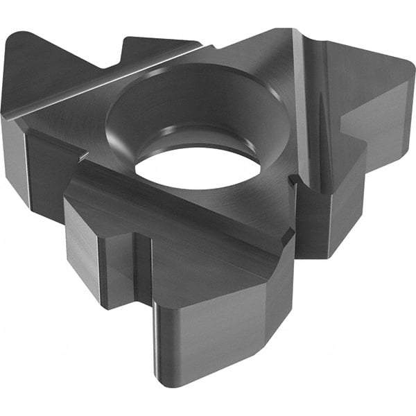 Vargus - 4FER External Right Hand 5 API Laydown Threading Insert - Grade VTX, TiAIN Coated Carbide - Industrial Tool & Supply