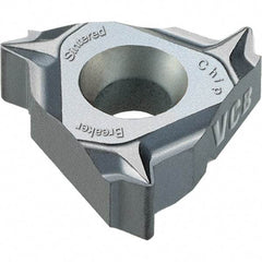 Vargus - 3JIR Internal Right Hand 11 W Laydown Threading Insert - Grade VKX, TiN Coated Carbide - Industrial Tool & Supply
