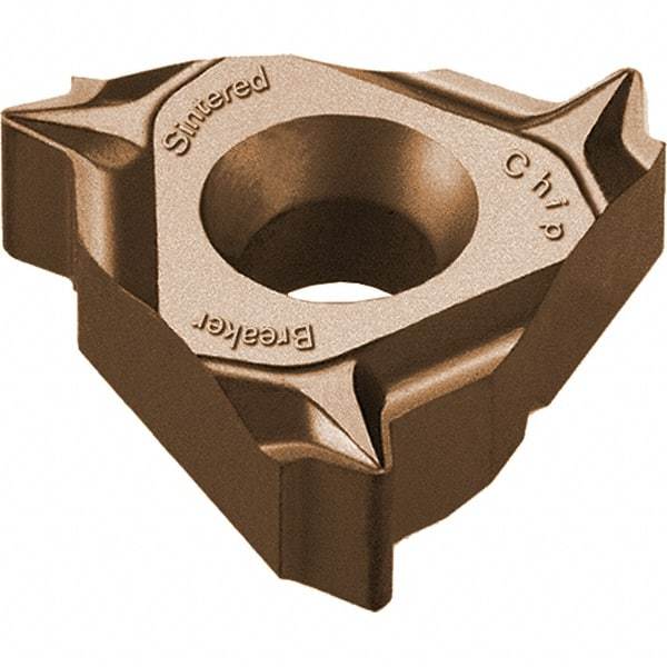 Vargus - 3JIR Internal Right Hand 16 UN Laydown Threading Insert - Grade VRX, AlTiN Coated Carbide - Industrial Tool & Supply