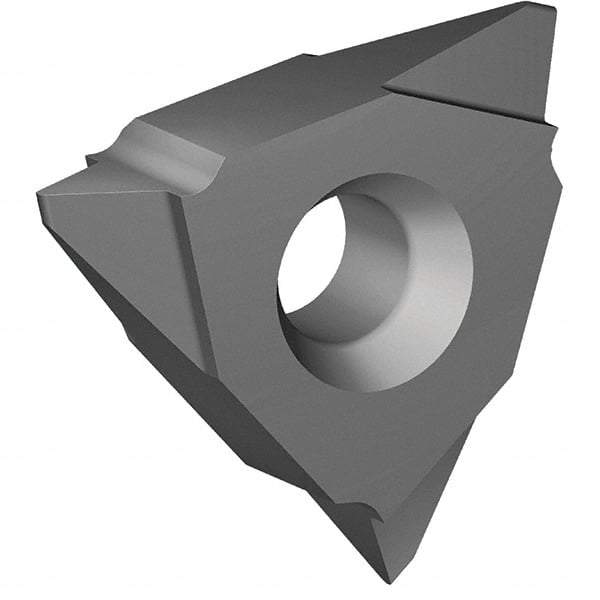 Vargus - 5VIR Internal Right Hand 4.5-2.5 Partial 60 Laydown Threading Insert - Grade VK2, Uncoated Coated Carbide, 15.88mm Inscribed Circle - Industrial Tool & Supply