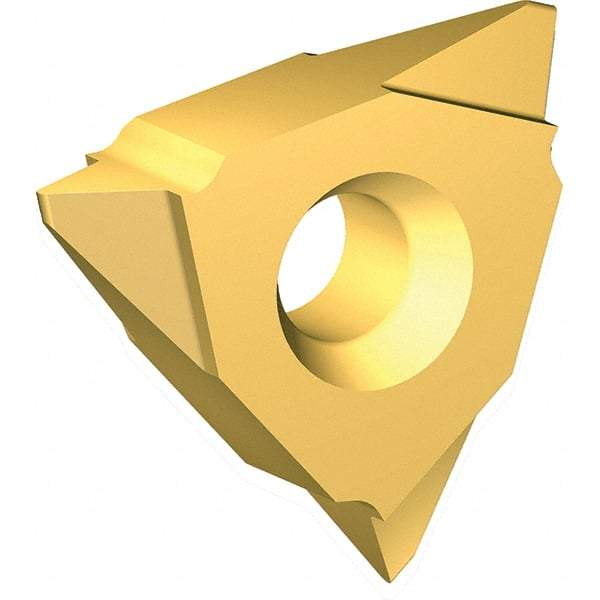 Vargus - 5VIR5/8"V Grade VKX, Internal TR Threading Insert - 8mm Int Pitch, TiN Finish, Carbide - Industrial Tool & Supply