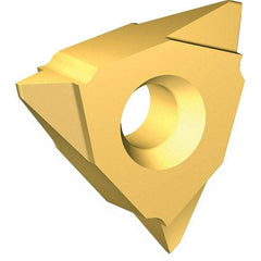 Vargus - 5VIR5/8"V Grade VKX, Internal TR Threading Insert - 6mm Int Pitch, TiN Finish, Carbide - Industrial Tool & Supply