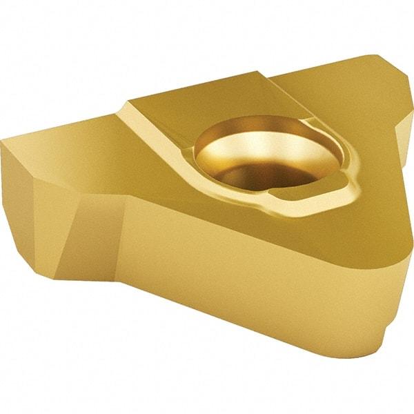 Vargus - 5MGIR Internal Right Hand ISO Laydown Threading Insert - Grade VKX, TiN Coated Carbide, 15.88mm Inscribed Circle - Industrial Tool & Supply