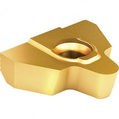 Vargus - 5MGIR Internal Right Hand RD20400 Laydown Threading Insert - Grade VKX, TiN Coated Carbide, 15.88mm Inscribed Circle - Industrial Tool & Supply