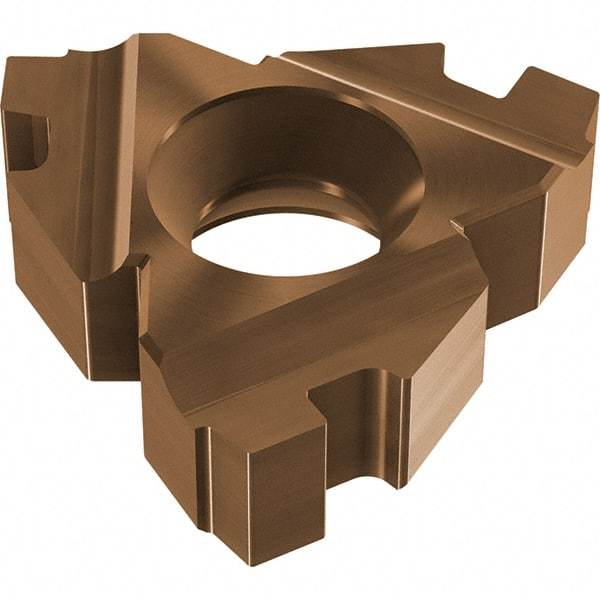 Vargus - 4FIR Internal Right Hand 6 VAM Laydown Threading Insert - Grade VRX, AlTiN Coated Carbide - Industrial Tool & Supply