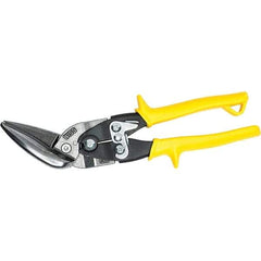 Wiss - 3" Length of Cut, Straight Pattern Offset Aviation Snip - 11" OAL, Ergonomic Comfort Handle, 18 AWG Steel Capacity - Industrial Tool & Supply