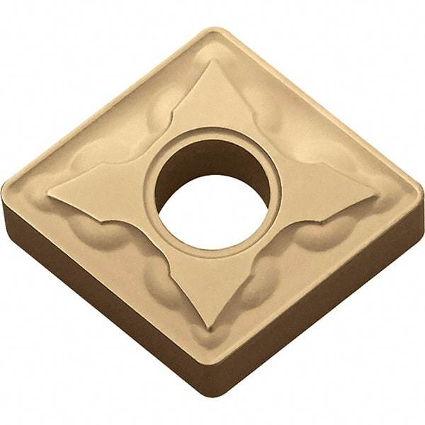 Kyocera - CNMG332 GS Grade CA025P Carbide Turning Insert - TiCN/Al2O3/TiN Finish, 80° Diamond, 3/8" Inscr Circle, 3/16" Thick, 1/32" Corner Radius - Industrial Tool & Supply