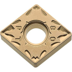 Kyocera - CNMG544 PT Grade CA025P Carbide Turning Insert - TiCN/Al2O3/TiN Finish, 80° Diamond, 5/8" Inscr Circle, 1/4" Thick, 1/16" Corner Radius - Industrial Tool & Supply