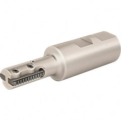 Vargus - 30mm Cut Diam, 80mm Max Hole Depth, 25mm Shank Diam, Internal/External Indexable Thread Mill - Insert Style R25, 4 Inserts, Toolholder Style RTMC, 140mm OAL - Industrial Tool & Supply