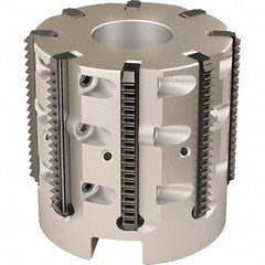 Vargus - 52mm Cut Diam, 200mm Max Hole Depth, 27mm Shank Diam, Internal/External Indexable Thread Mill - Insert Style R40, 8 Inserts, Toolholder Style RTMC-D, 50mm OAL - Industrial Tool & Supply
