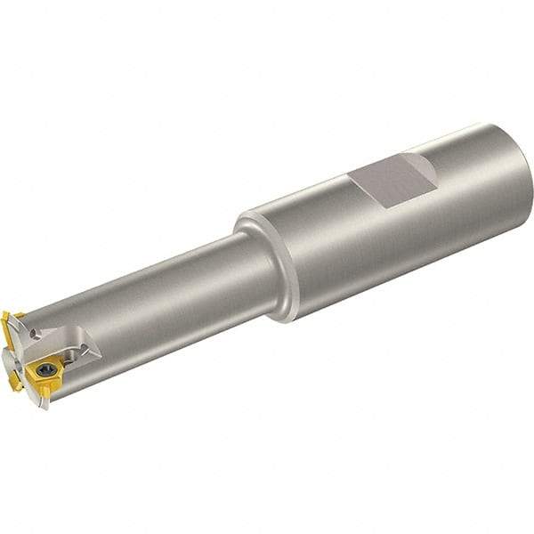 Vargus - 0.72" Cut Diam, 1.8" Max Depth of Cut, 3/4" Shank Diam, Internal/External Indexable Thread Mill - Insert Style 5LI, 3 Inserts, Toolholder Style TM SC W, 4.016" OAL - Industrial Tool & Supply