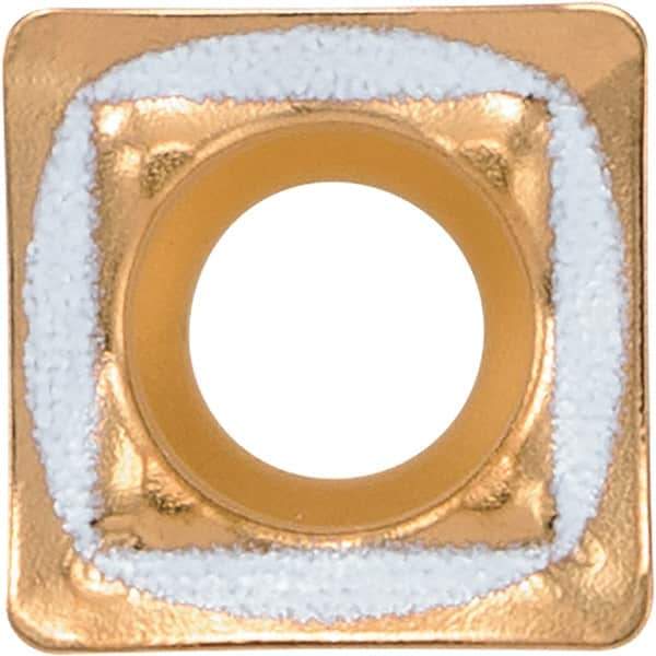 Kyocera - SCMT040205 GM-E Grade PR1225 Carbide Indexable Drill Insert - Megacoat Finish, Square, 4.8mm Inscribed Circle - Industrial Tool & Supply