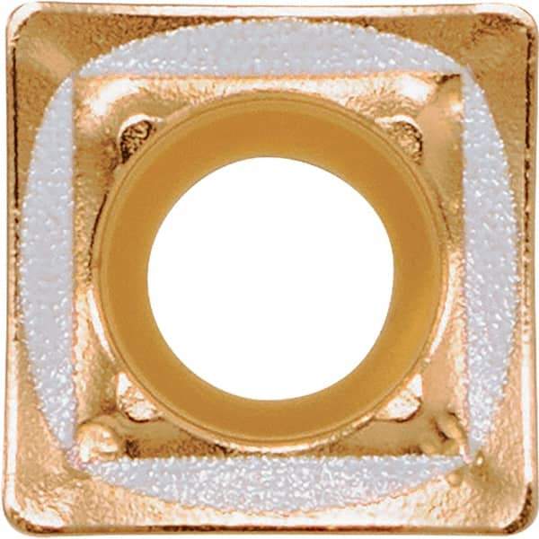 Kyocera - SCMT070305 GH-E Grade CA415D Carbide Indexable Drill Insert - TiCN/Al2O3/TiN Finish, Square, 7.65mm Inscribed Circle - Industrial Tool & Supply