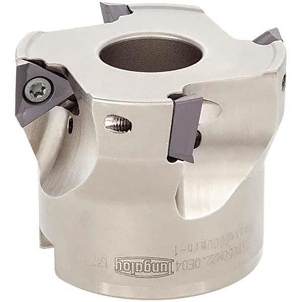 Tungaloy - 4" Cut Diam, 1-1/2" Arbor Hole Diam, Indexable Square-Shoulder Face Mill - Industrial Tool & Supply