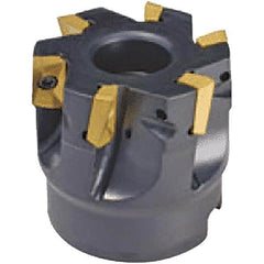 Tungaloy - 3" Cut Diam, 1" Arbor Hole Diam, Indexable Square-Shoulder Face Mill - Industrial Tool & Supply