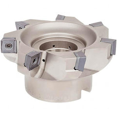 Tungaloy - 4" Cut Diam, 1-1/2" Arbor Hole Diam, Indexable Square-Shoulder Face Mill - Industrial Tool & Supply