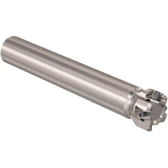 Seco - 40mm Cut Diam, 12mm Max Depth of Cut, 32mm Shank Diam, 210mm OAL, Indexable Square Shoulder Slot Milling End Mill - LOEX12 Inserts, Straight Shank, 90° Lead Angle, Through Coolant, Series 217.94-12 - Industrial Tool & Supply