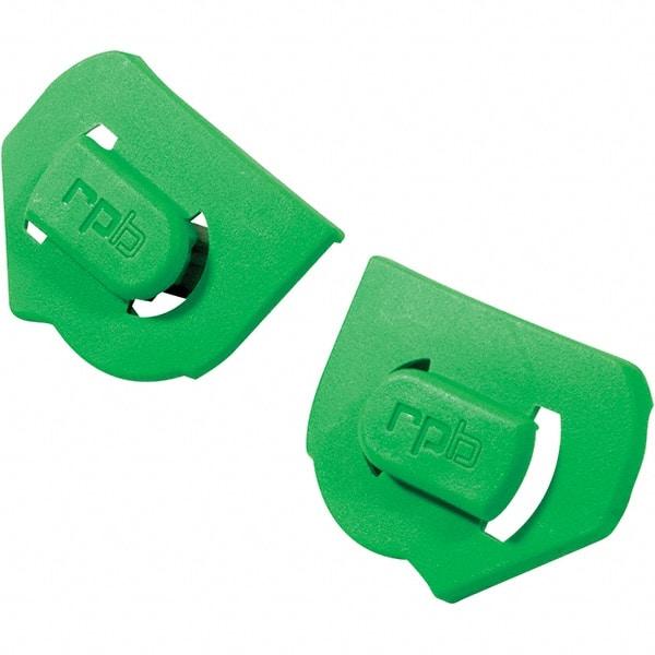 RPB - Nylon Lens Mount Clips - For PAPR/SAR Headgear, Compatible with RPB Tlink - Industrial Tool & Supply
