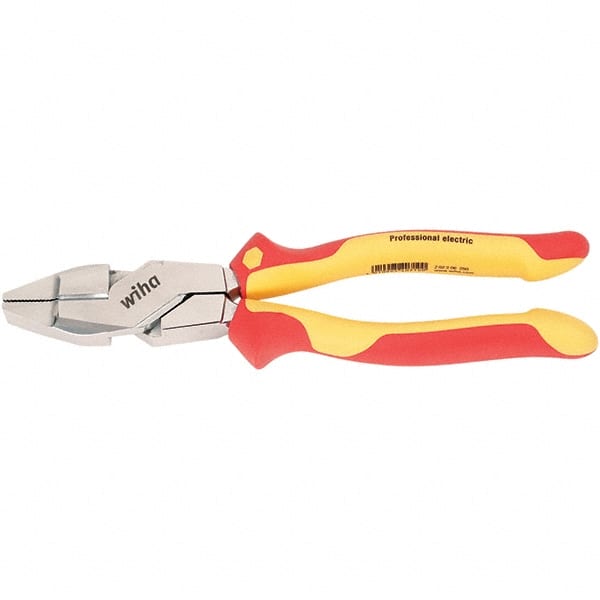 Wiha - Pliers Type: Insulated Linesman Pliers Jaw Type: Linesman - Industrial Tool & Supply
