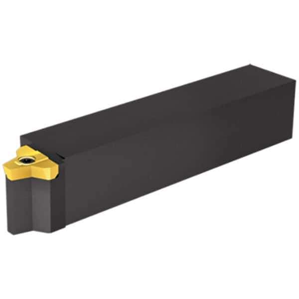 Vargus - External Thread, Right Hand Cut, 40mm Shank Width x 40mm Shank Height Indexable Threading Toolholder - 200mm OAL, 5MGER Insert Compatibility, NL Toolholder, Series Megaline - Industrial Tool & Supply