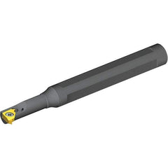 Vargus - Internal Thread, Right Hand Cut, 1/2" Shank Width x 0.49" Shank Height Indexable Threading Toolholder - 3.19" OAL, 5LKIR Insert Compatibility, SNVRC Toolholder, Series Mini L - Industrial Tool & Supply