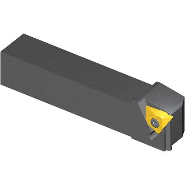 Vargus - External Thread, Left Hand Cut, 1-1/4" Shank Width x 1-1/4" Shank Height Indexable Threading Toolholder - 7" OAL, 5VEL Insert Compatibility, NL Toolholder, Series V Style - Industrial Tool & Supply