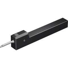 Vargus - Internal Thread, Neutral Cut, 10mm Shank Width x 10mm Shank Height Indexable Threading Toolholder - 100mm OAL, MS4, yes Insert Compatibility, MHS Toolholder, Series Microscope Square Shank - Industrial Tool & Supply