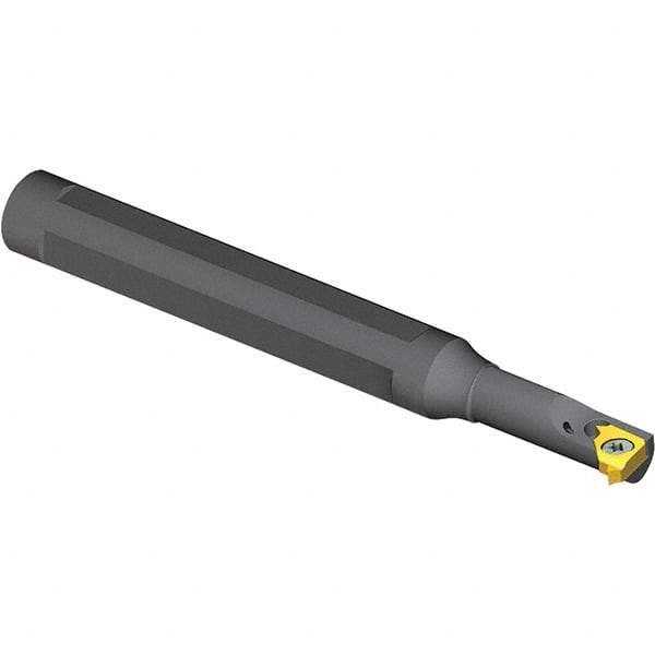 Vargus - Internal Thread, Left Hand Cut, 3/8" Shank Width x 0.36" Shank Height Indexable Threading Toolholder - 3.43" OAL, 5LKIL Insert Compatibility, BNVRC Toolholder, Series Mini L - Industrial Tool & Supply