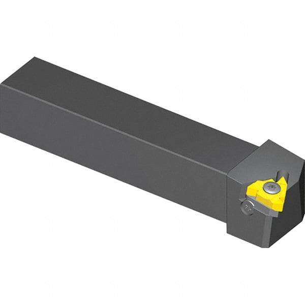 Vargus - External Thread, Left Hand Cut, 25mm Shank Width x 25mm Shank Height Indexable Threading Toolholder - 150mm OAL, 4EL Insert Compatibility, AL Toolholder, Series Standard FQ - Industrial Tool & Supply